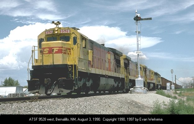 ATSF 9528 west