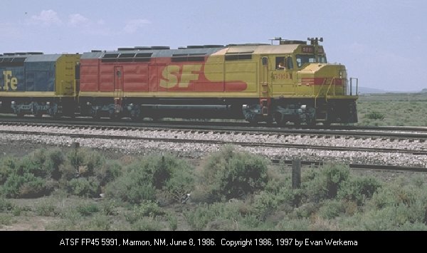 ATSF FP45 5991